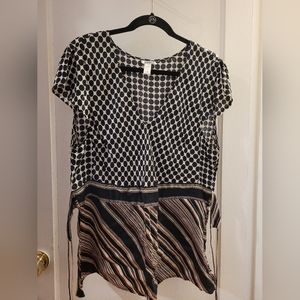 Old Navy Silk Top Size XXL